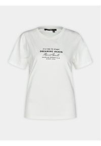 Marc Aurel T-Shirt 7522 7000 73689 Biały Regular Fit. Kolor: biały. Materiał: bawełna #1
