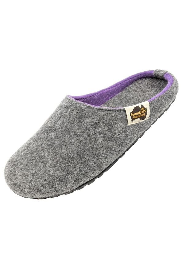 Gumbies - Kapcie damskie GUMBIES OUTBACK SLIPPER WOMEN. Kolor: szary