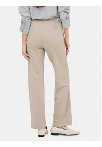 only - ONLY Spodnie materiałowe Poptrash 15341829 Beżowy Straight Fit. Kolor: beżowy. Materiał: syntetyk, wiskoza #2