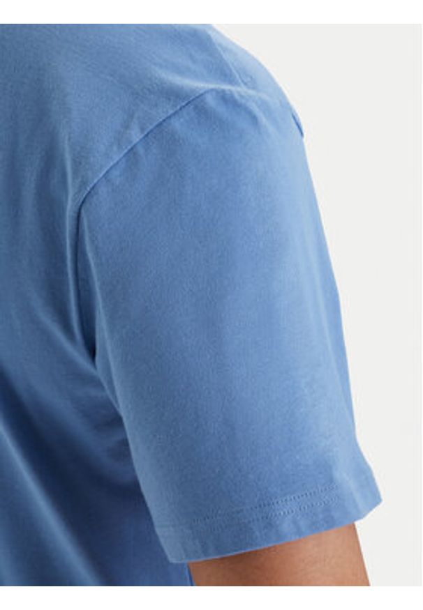 Quiksilver T-Shirt EQYZT07711 Niebieski Regular Fit. Kolor: niebieski. Materiał: bawełna