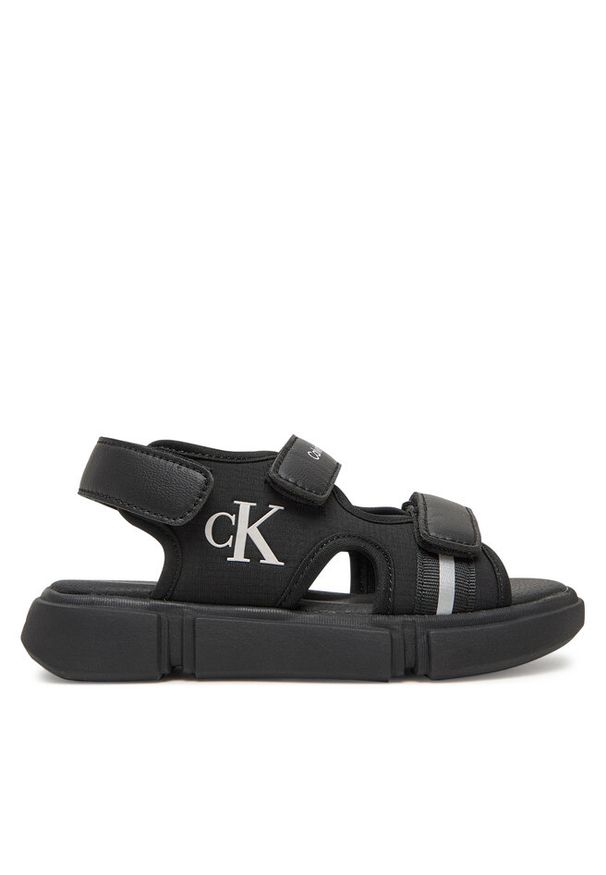 Sandały Calvin Klein Jeans. Kolor: czarny