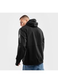 SIROKO - Kurtka lifestyle męska W1 Skywalk LF. Kolor: czarny. Materiał: softshell, materiał #2