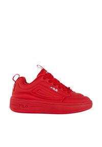 Buty damskie Fila Superbubble. Okazja: na co dzień. Kolor: czerwony