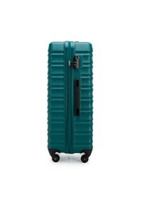 Wittchen - Duża walizka z zawieszką zielona. Kolor: zielony. Styl: wakacyjny #8