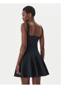 Versace Jeans Couture Sukienka codzienna 80HAO909 N0715 Czarny Slim Fit. Okazja: na co dzień. Kolor: czarny. Materiał: bawełna. Typ sukienki: proste. Styl: casual #3