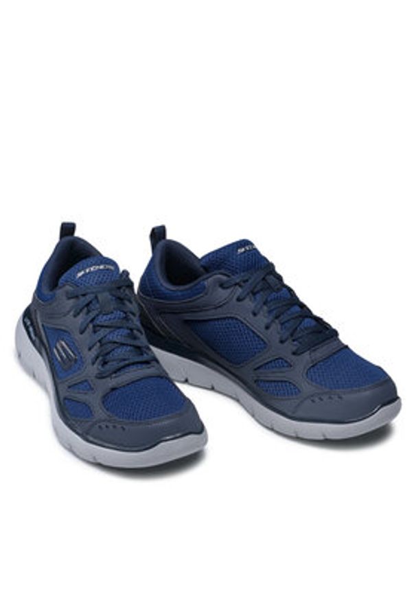 skechers - Skechers Sneakersy South Rim 52812/NVY Granatowy. Kolor: niebieski. Materiał: materiał