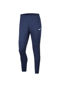 Nike - Spodnie Do Biegania Dla Dzieci Dry Park 20. Kolor: niebieski. Sport: joga i pilates