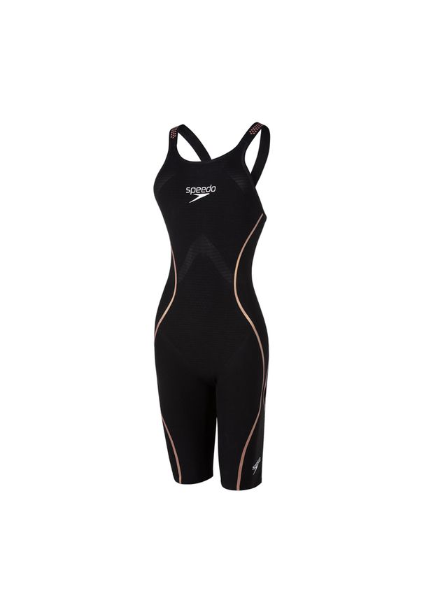 Strój pływacki Startowy Speedo Lzr Intent Openback. Kolor: czarny, różowy, wielokolorowy, żółty