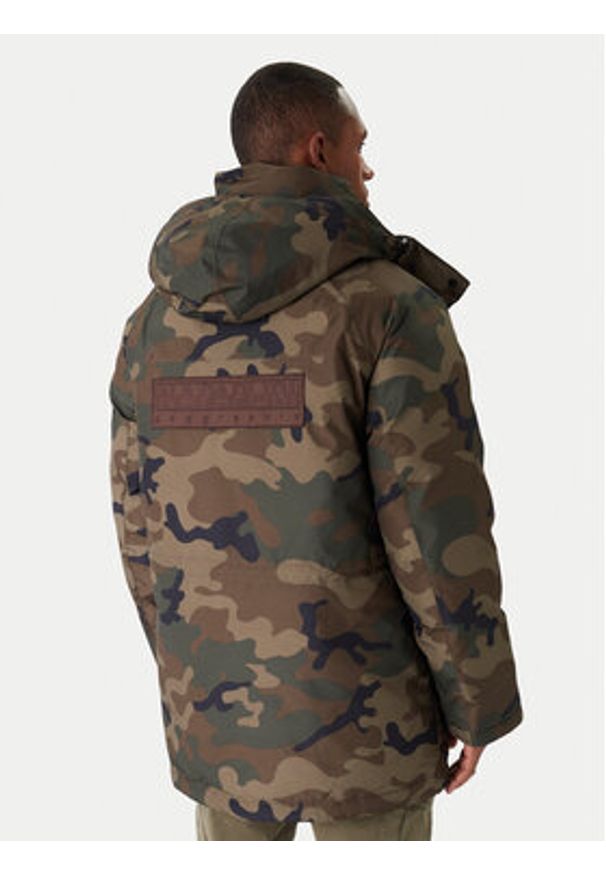 Napapijri Kurtka zimowa Epoch NP0A4GM9 Zielony Regular Fit. Kolor: zielony. Materiał: syntetyk. Sezon: zima