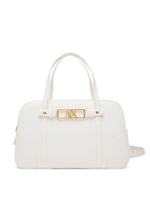 Armani Exchange Torebka XW002610 AF15632 U0011 Biały. Kolor: biały. Materiał: skórzane