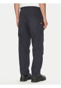 G-Star RAW - G-Star Raw Spodnie materiałowe Fatigue 3D D26196-D387 Granatowy Relaxed Fit. Kolor: niebieski. Materiał: bawełna
