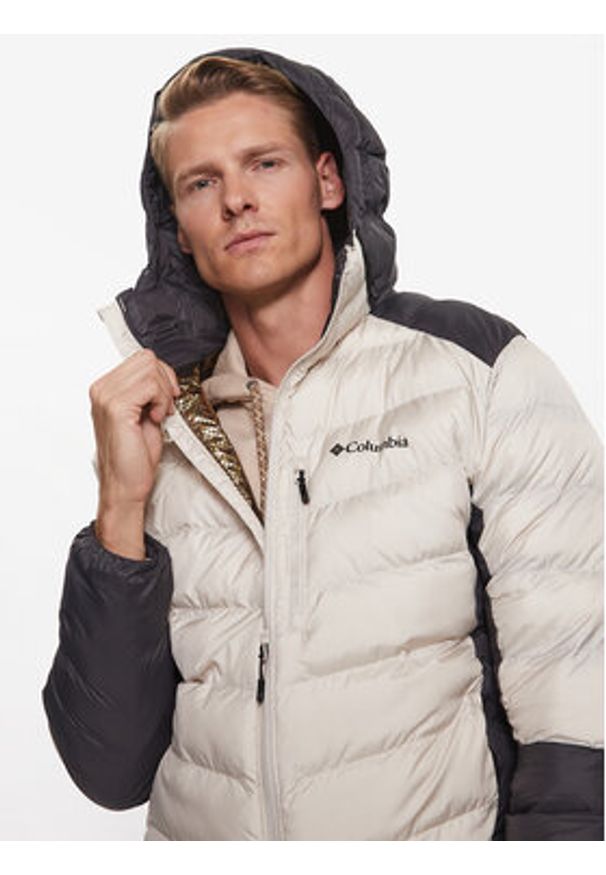 columbia - Columbia Kurtka przejściowa Labyrinth Loop™ Hooded Jacket Écru Regular Fit. Materiał: syntetyk