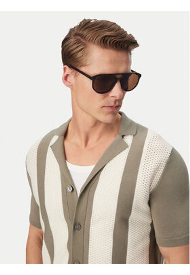 Quiksilver Okulary przeciwsłoneczne WB-QS-MA-010-SS26 Brązowy. Kolor: brązowy. Materiał: syntetyk