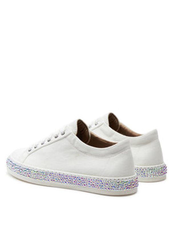 LE SILLA - Le Silla Sneakersy Andrea 1617Z020M1PPGIR Biały. Kolor: biały. Materiał: materiał