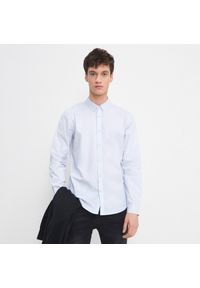 House - Bawełniana koszula slim fit - Niebieski. Kolor: niebieski. Materiał: bawełna #1