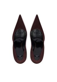 Elisabetta Franchi Szpilki SA-16L-62E2-V590 Brązowy ciemny. Kolor: brązowy. Materiał: skóra, zamsz. Obcas: na szpilce #3