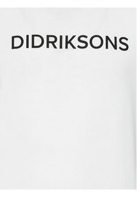 Didriksons T-Shirt Harald 505551 Biały Regular Fit. Kolor: biały. Materiał: bawełna #4