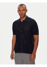 TOMMY HILFIGER - Tommy Hilfiger Koszula MW0MW39530 Granatowy Regular Fit. Kolor: niebieski. Materiał: bawełna