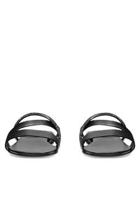 Badura Klapki BRITTOLI-A022-01 Czarny. Kolor: czarny. Materiał: skóra #3