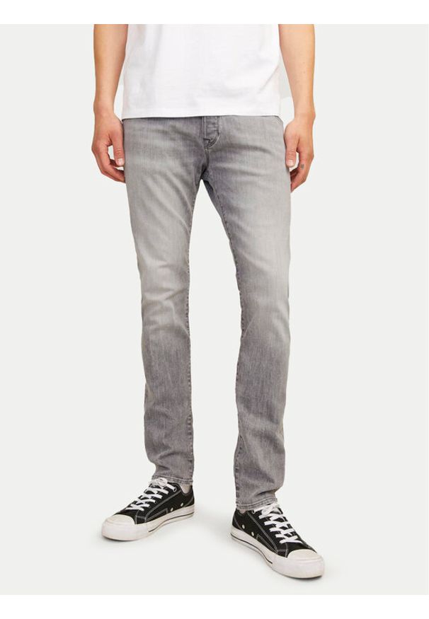 Jack & Jones - Jack&Jones Jeansy Glenn 12259333 Szary Slim Fit. Kolor: szary