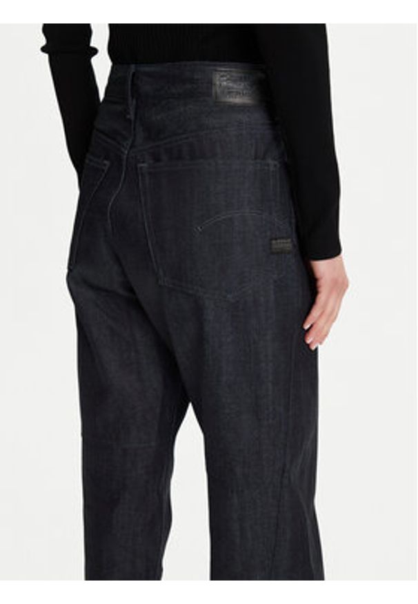 G-Star RAW - G-Star Raw Jeansy Contor 3D D27690-D315 Granatowy Wide Leg. Kolor: niebieski