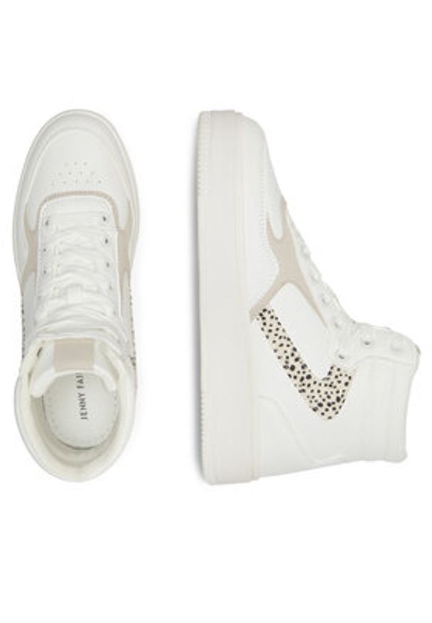 Jenny Fairy Sneakersy WAG1156601A Biały. Kolor: biały. Materiał: skóra