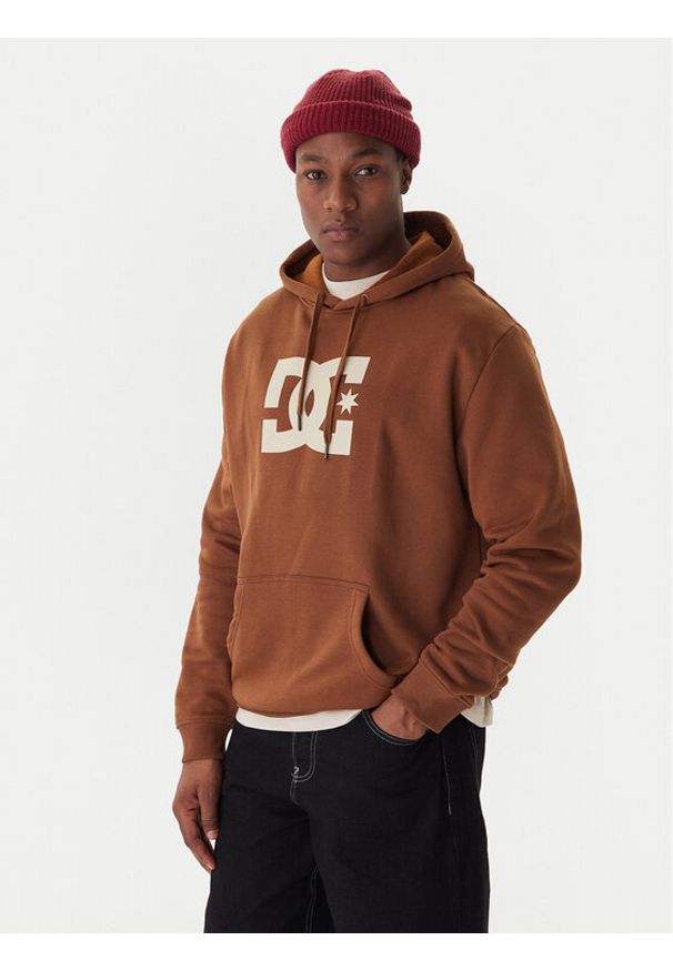 DC Shoes Bluza Star EDYSF03261 Miedziany Regular Fit. Kolor: brązowy. Materiał: syntetyk, bawełna