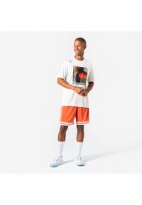 KIPSTA - Koszulka do koszykówki Tarmak TS500 Fast. Kolor: biały, wielokolorowy. Materiał: poliester, materiał. Sport: koszykówka #1