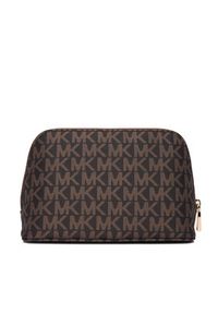 Michael Kors Kosmetyczka 32R6GJ6T5C Brązowy. Kolor: brązowy. Materiał: materiał #2