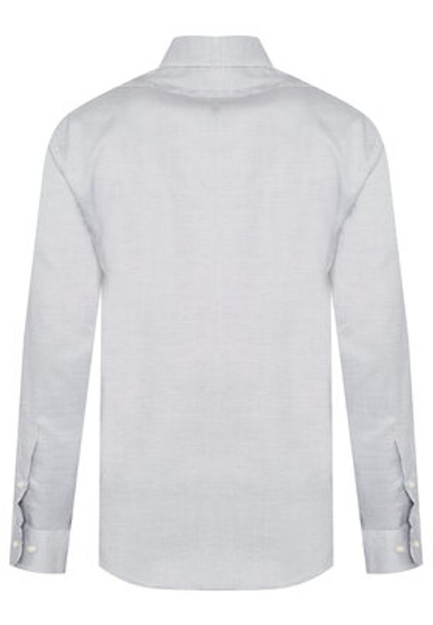 Calvin Klein Koszula LV019EU057 Niebieski Slim Fit. Kolor: niebieski. Materiał: bawełna