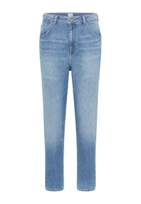 Mustang Jeansy Charlotte 1013598 Niebieski Mom Fit. Kolor: niebieski