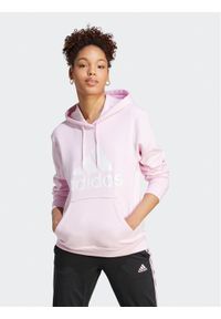 Adidas - adidas Bluza Essentials Big Logo Regular IM0255 Różowy Regular Fit. Kolor: różowy. Materiał: bawełna #1