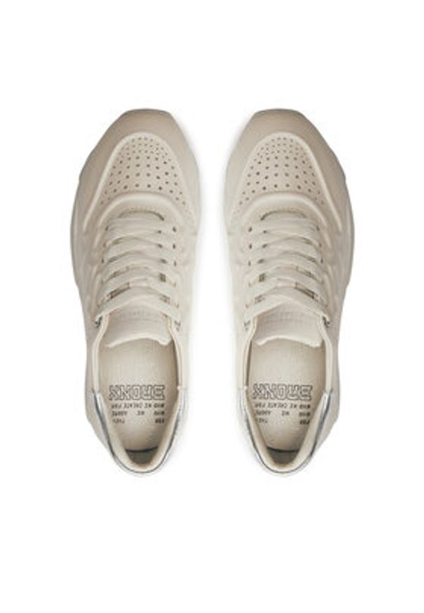 Bronx Sneakersy Baisley 66511-AM190 Biały. Kolor: biały. Materiał: skóra