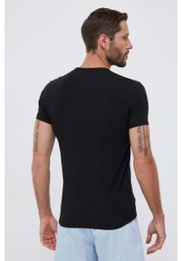 Emporio Armani Underwear t-shirt lounge 2-pack z nadrukiem. Długość rękawa: krótki rękaw. Długość: krótkie. Wzór: nadruk. Styl: klasyczny #7