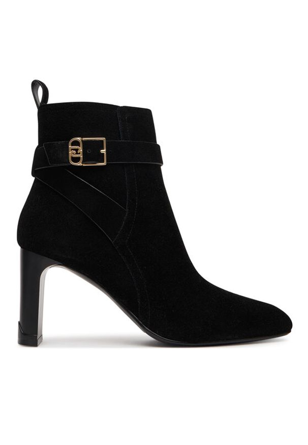 Liu Jo Botki Laila 01 SF5017 PX002 Czarny. Kolor: czarny. Materiał: skóra, zamsz