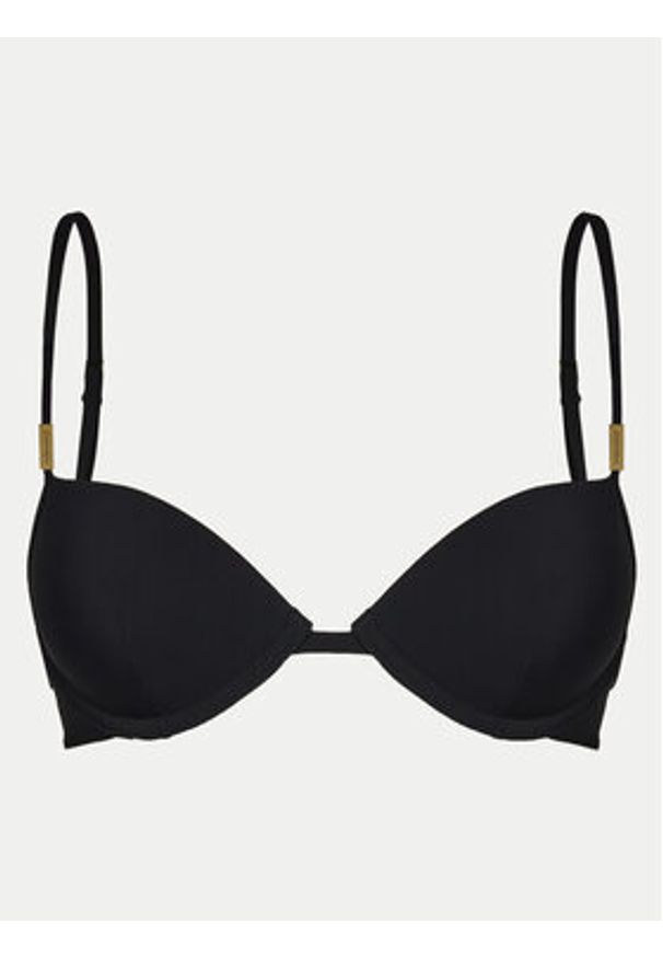 Calvin Klein Swimwear Góra od bikini KW0KW02383 Czarny. Kolor: czarny. Materiał: syntetyk