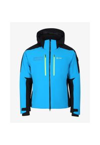 Kurtka narciarska unisex Kilpi DEXEN-U premium. Kolor: niebieski. Materiał: nylon. Sport: narciarstwo