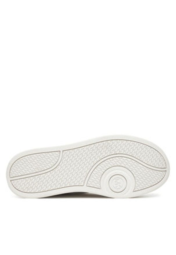 MICHAEL Michael Kors Sneakersy Hayes 43F5HYFS2L Biały. Kolor: biały. Materiał: skóra