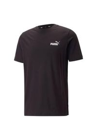Koszulka sportowa męska Puma Ess 2 Col Small Logo. Kolor: czarny. Materiał: bawełna. Długość rękawa: krótki rękaw. Długość: krótkie