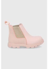 Native Sztyblety dziecięce Kensington Treklite kolor różowy. Nosek buta: okrągły. Kolor: różowy. Materiał: guma