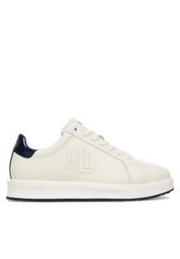 Lauren Ralph Lauren - LAUREN RALPH LAUREN Sneakersy 802959226002 Biały. Kolor: biały. Materiał: skóra #1