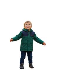 Kurtka narciarska dla dzieci Vaude Igmu. Typ kołnierza: kaptur. Kolor: zielony. Materiał: poliester. Sezon: zima. Sport: narciarstwo #1