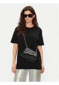 Karl Lagerfeld - KARL LAGERFELD Torebka A1W30038 Czarny. Kolor: czarny. Materiał: skórzane #4
