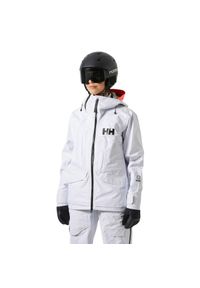Damska kurtka narciarska Helly Hansen Ridge Infinity Shell. Kolor: biały. Sezon: zima. Sport: narciarstwo #1