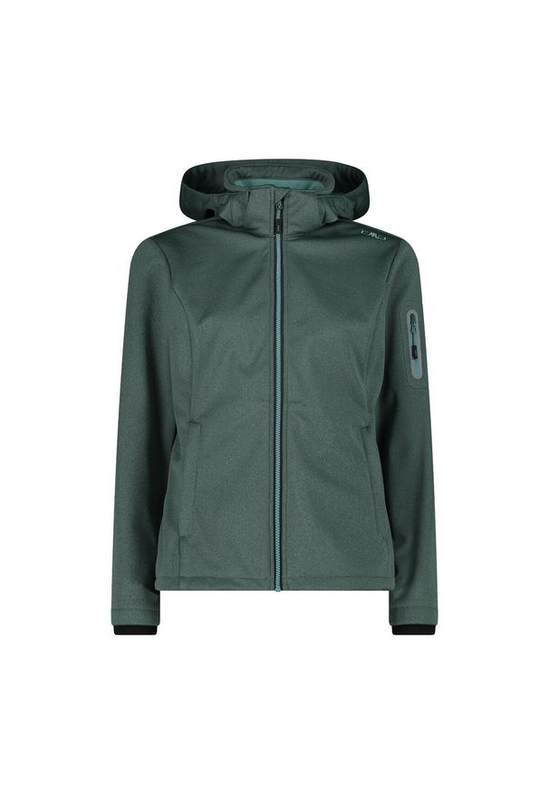 Kurtka damska turystyczna CMP 39A5006M. Kolor: zielony. Sport: turystyka piesza