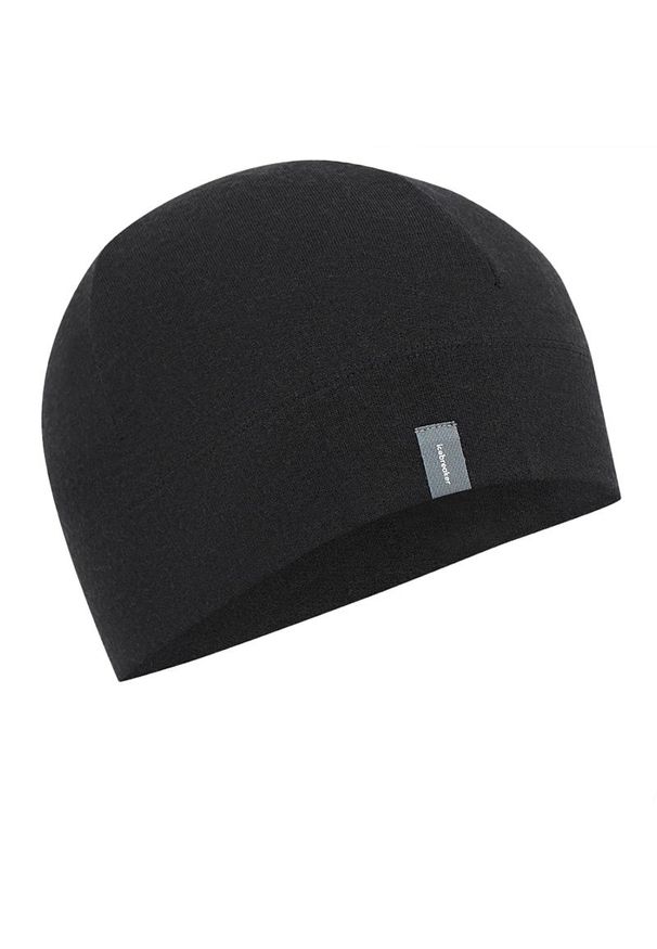 Czapka Icebreaker Merino 260 Quantum Beanie 0A56SK0011 - czarna. Kolor: czarny. Materiał: materiał, wełna. Styl: klasyczny, street