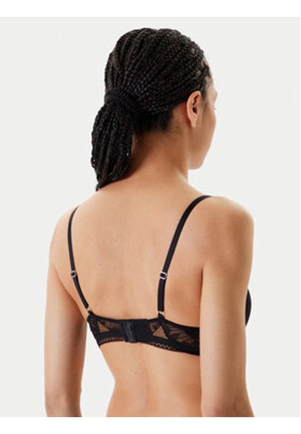 BOSS Biustonosz push-up 50545334 Czarny. Kolor: czarny. Materiał: syntetyk. Rodzaj stanika: push-up