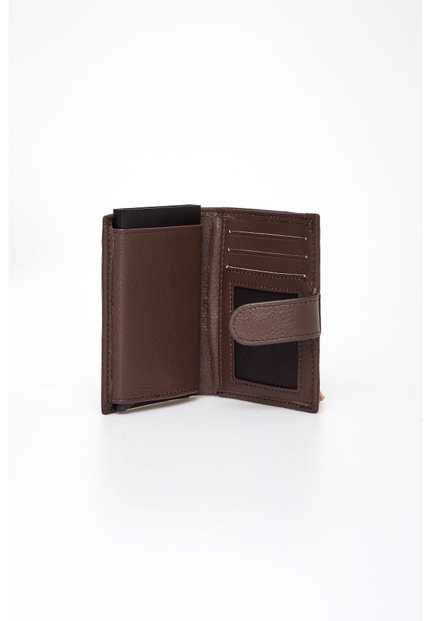 Aeronautica Militare - Komplet portfel + brelok męski skórzany AERONAUTICA MILITARE. Materiał: skóra