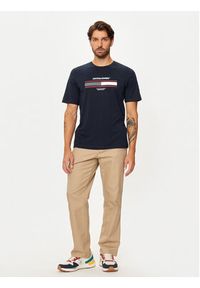 Jack & Jones - Jack&Jones T-Shirt South 12256784 Niebieski Standard Fit. Kolor: niebieski. Materiał: bawełna