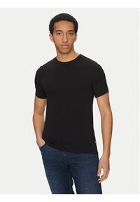 BOSS Komplet 3 t-shirtów 50534019 Czarny Slim Fit. Kolor: czarny. Materiał: wiskoza